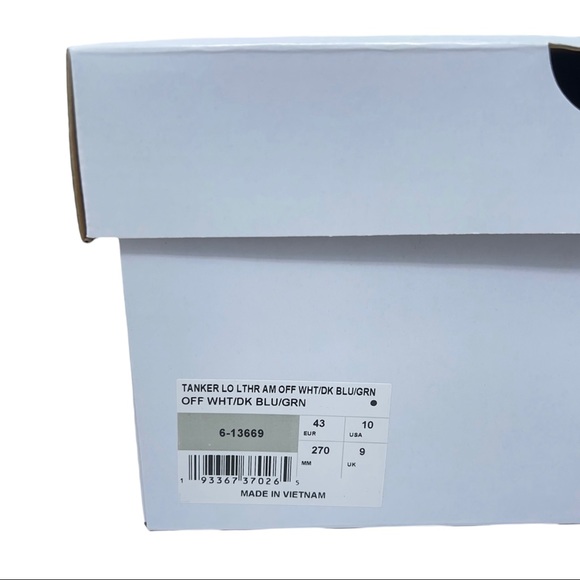 Ellesse Men’s Tanker LO LTHR AF Off White Athletic Sneakers Lace Up Shoes New - Picture 12 of 14